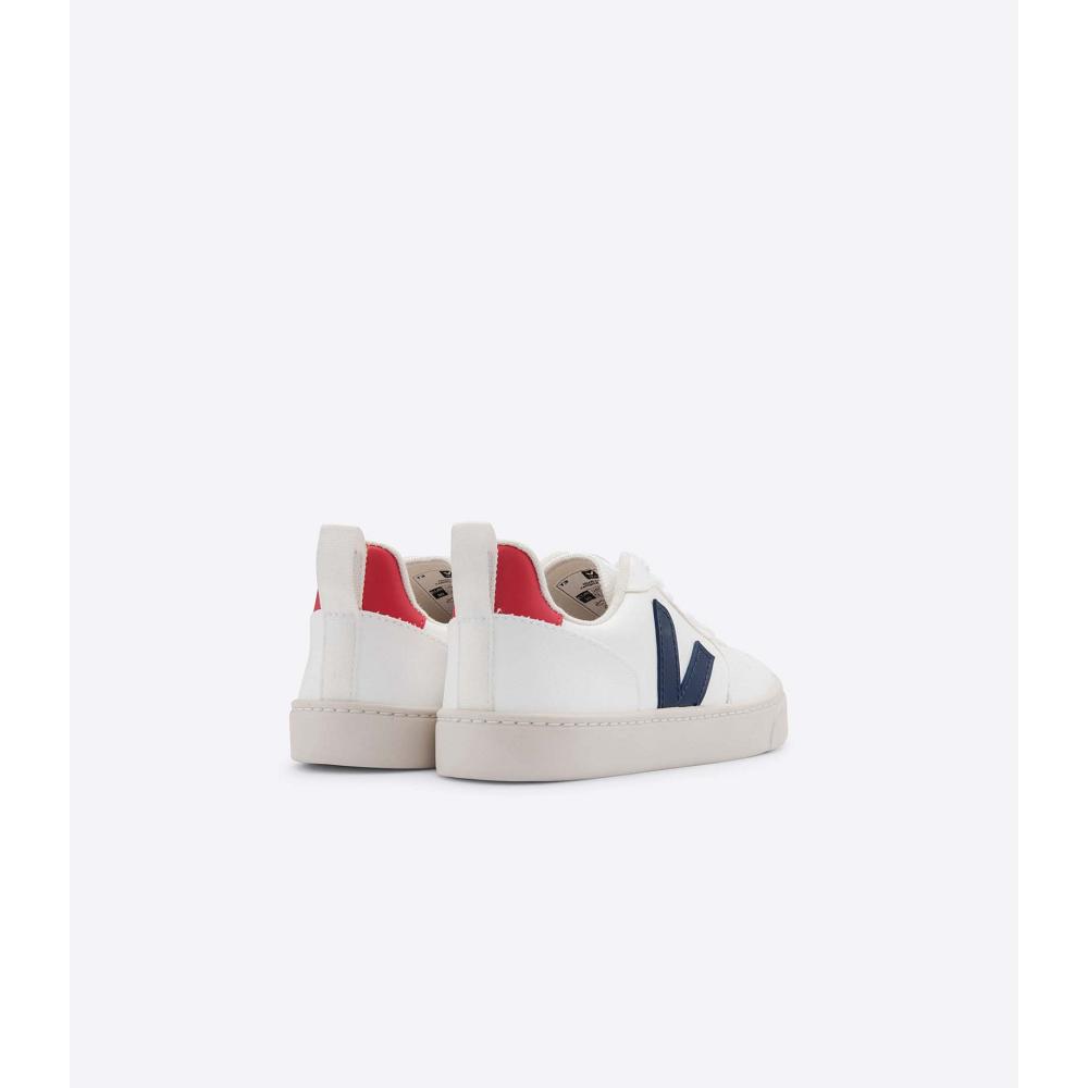 Αθλητικά Παπούτσια παιδικα Veja V-10 LACES CWL White/Navy | GR 863ILH